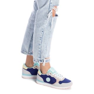 Zapatilla Para Mujer Xti29 Azul Textil