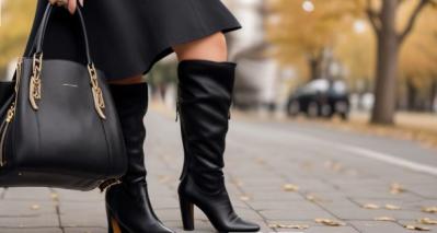 Outfit con botas negras: Cómo combinarlas con accesorios que destacan